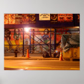 East Village Graffiti Poster (Vorne)