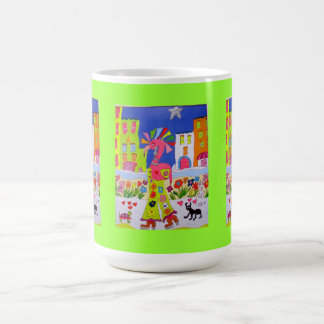 East Village-Mädchen Kaffeetasse