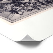 East Walpole, MA Panoramic Map - 1898 Poster (Ecke)