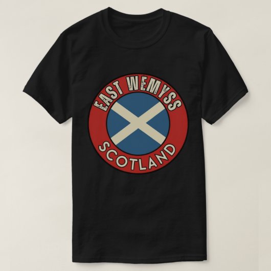East Wemyss, Schottland T-Shirt (Design vorne)
