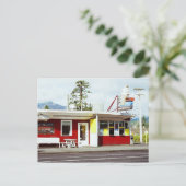 East Wind Drive-In, Cascade Locks, Oregon Postcard Postkarte (Stehend Vorderseite)