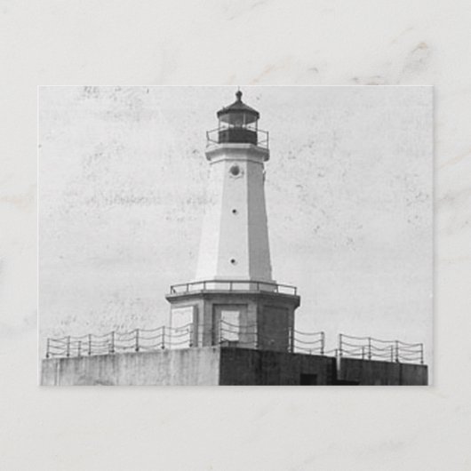 East Wohltätigkeit Shoal Lighthouse Postkarte (Vorderseite)