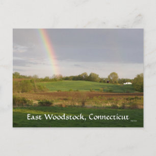 East Woodstock, Connecticut Postkarte