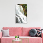 Eastatoe Falls Leinwanddruck (Insitu (Wohnzimmer))