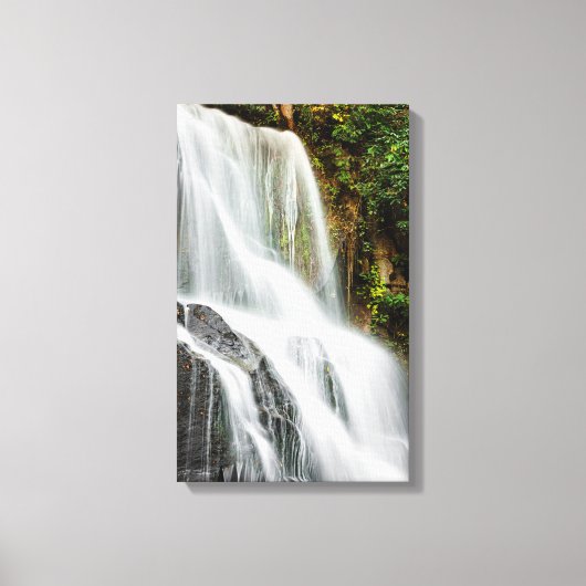 Eastatoe Falls Leinwanddruck (Vorderseite)