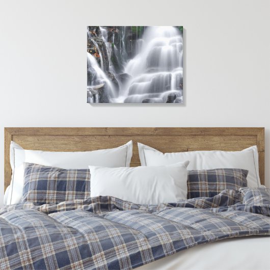 Eastatoe Falls Leinwanddruck (Insitu (Schlafzimmer))
