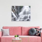 Eastatoe Falls Leinwanddruck (Insitu (Wohnzimmer))