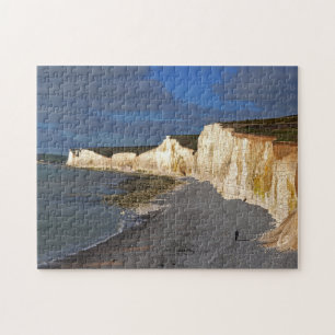 Eastbourne Cliffs of East Sussex England Puzzle