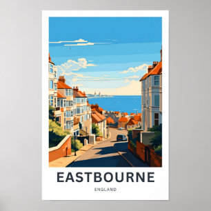 Eastbourne England Travel Print Poster