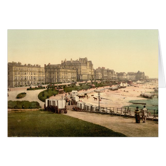 Eastbourne Parade, Sussex, England (Vorderseite (Horizontal))