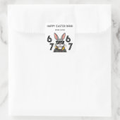 Easter 67 Six Seven Fun Cool Boys School Class Quadratischer Aufkleber (Tasche)