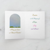 Easter, A Season of Hope, Folded Greeting Card Karte (Innenseite)