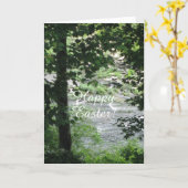 Easter, A Time of Renewal, Folded Greeting Card Karte (Gelbe Blume)