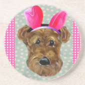 EASTER AIREDALE GETRÄNKEUNTERSETZER (Vorne)