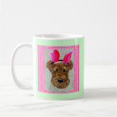 EASTER AIREDALE KAFFEETASSE (Links)