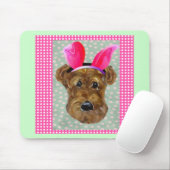 EASTER AIREDALE MOUSEPAD (Mit Mouse)