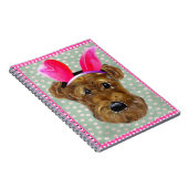 EASTER AIREDALE NOTIZBLOCK (Rechte Seite)