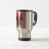 EASTER AIREDALE REISEBECHER (VorderseiteRechts)