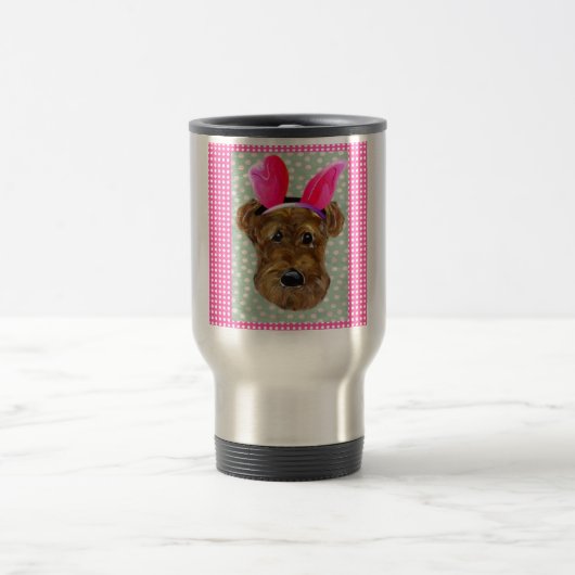 EASTER AIREDALE REISEBECHER (Mittel)