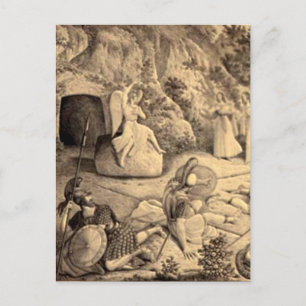 Easter and Palm Sunday Crosses and Scenes Feiertagspostkarte