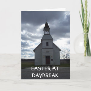 "EASTER AT DAYBREAK" - EASTER BLESSINS FÜR SIE FEIERTAGSKARTE