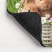 Easter Baby Bunnies in a Basket Mousepad (Ecke)