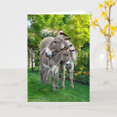 "Easter & Baby Eno" Grußkarte Karte (Gelbe Blume)