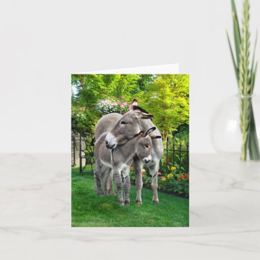 "Easter & Baby Eno"-Karte (Vorderseite)