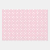 Easter Baby Pink Gingham und Polka Dots Geschenkpapier Set (Vorderseite 2)
