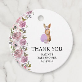 Easter Baby Shower Favor Tags Geschenkanhänger