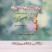 Easter Baby Shower Welcome Acrylschild (Neutral)