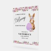 Easter Baby Shower Welcome Acrylschild (Winkel)