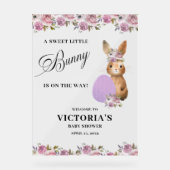 Easter Baby Shower Welcome Acrylschild (Vorderseite)