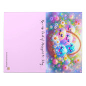 Easter Basket Dreams Notizblock (Vorderseite)