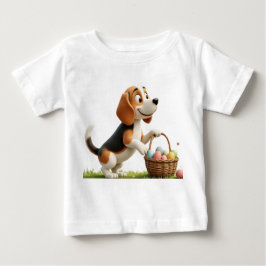 easter beagle baby t-shirt