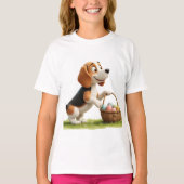 easter beagle T-Shirt (Vorderseite)