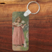 Easter Beauties, Vintage Illustration, 1898 Schlüsselanhänger (Rückseite)