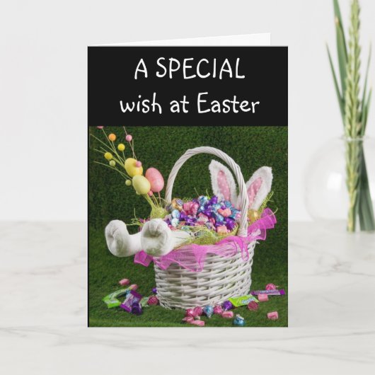 "EASTER" BESONDERES *DAUGHTER* AUS EINEM SONDERBUN KARTE (Vorderseite)