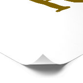 Easter Bible Verse Kids Christian Scripture Poster (Ecke)