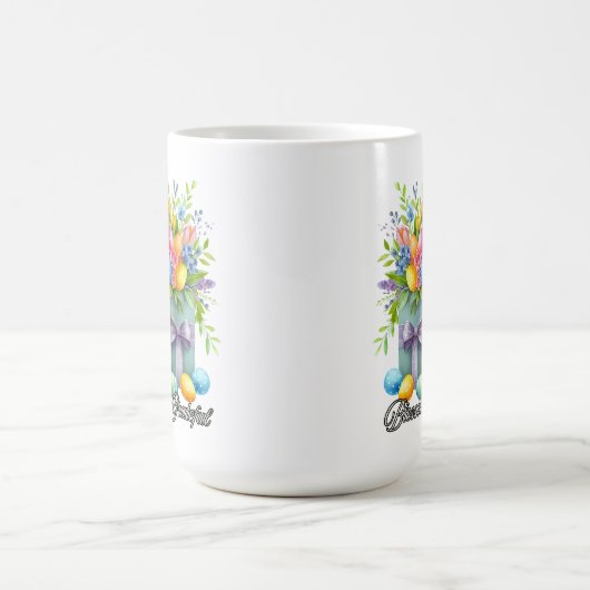 Easter Blessings- Blessed & Grateful Coffee Mug Kaffeetasse (Mittel)