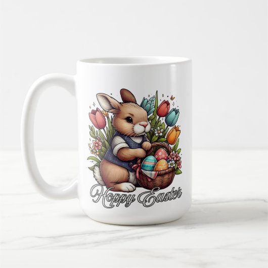 Easter Blessings-Hoppy Easter Coffee Mug Kaffeetasse (Links)