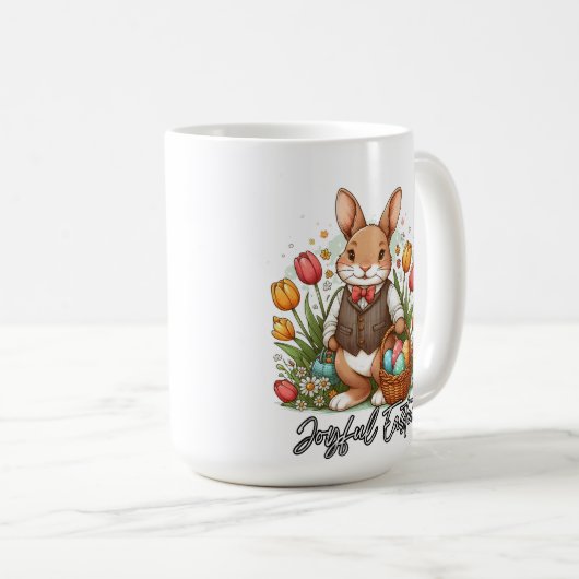 Easter Blessings-Joyful Easter Coffee Mug Kaffeetasse (VorderseiteRechts)