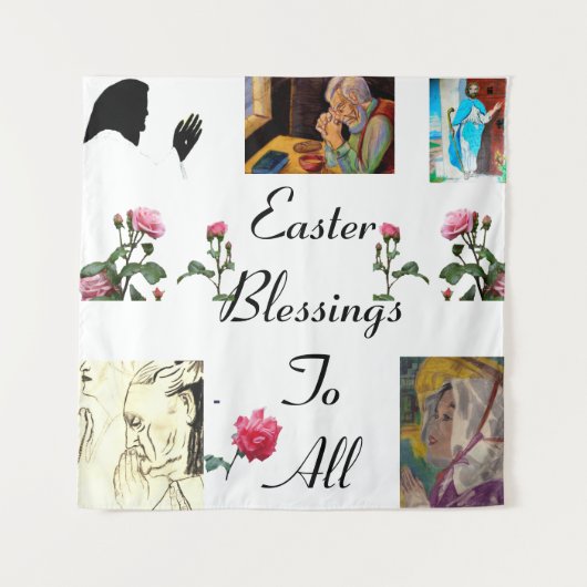 EASTER BLESSINGS WANDTEPPICH (Vorderseite)