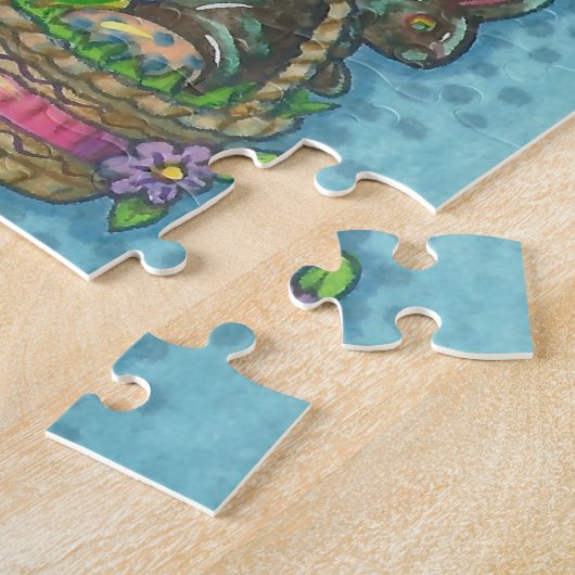 EASTER BONNET GIRAFFE PUZZLE (Seite)