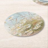 "Easter Brings the Budding Spring"  Runder Pappuntersetzer (Angewinkelt)