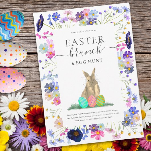 Easter Brunch & Egg Hunt Einladung