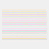 Easter Bunnies & Baby Chicks Cute Patterns Geschenkpapier Set (Vorderseite 3)