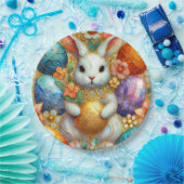 EASTER BUNNY 3D ~ Alkoholtinten ~ Papierplatte Pappteller (Party)