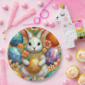 EASTER BUNNY 3D ~ Alkoholtinten ~ Papierplatte Pappteller (Party)