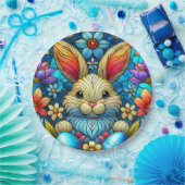 EASTER BUNNY 3D ~ Alkoholtinten ~ Papierplatte Pappteller (Party)